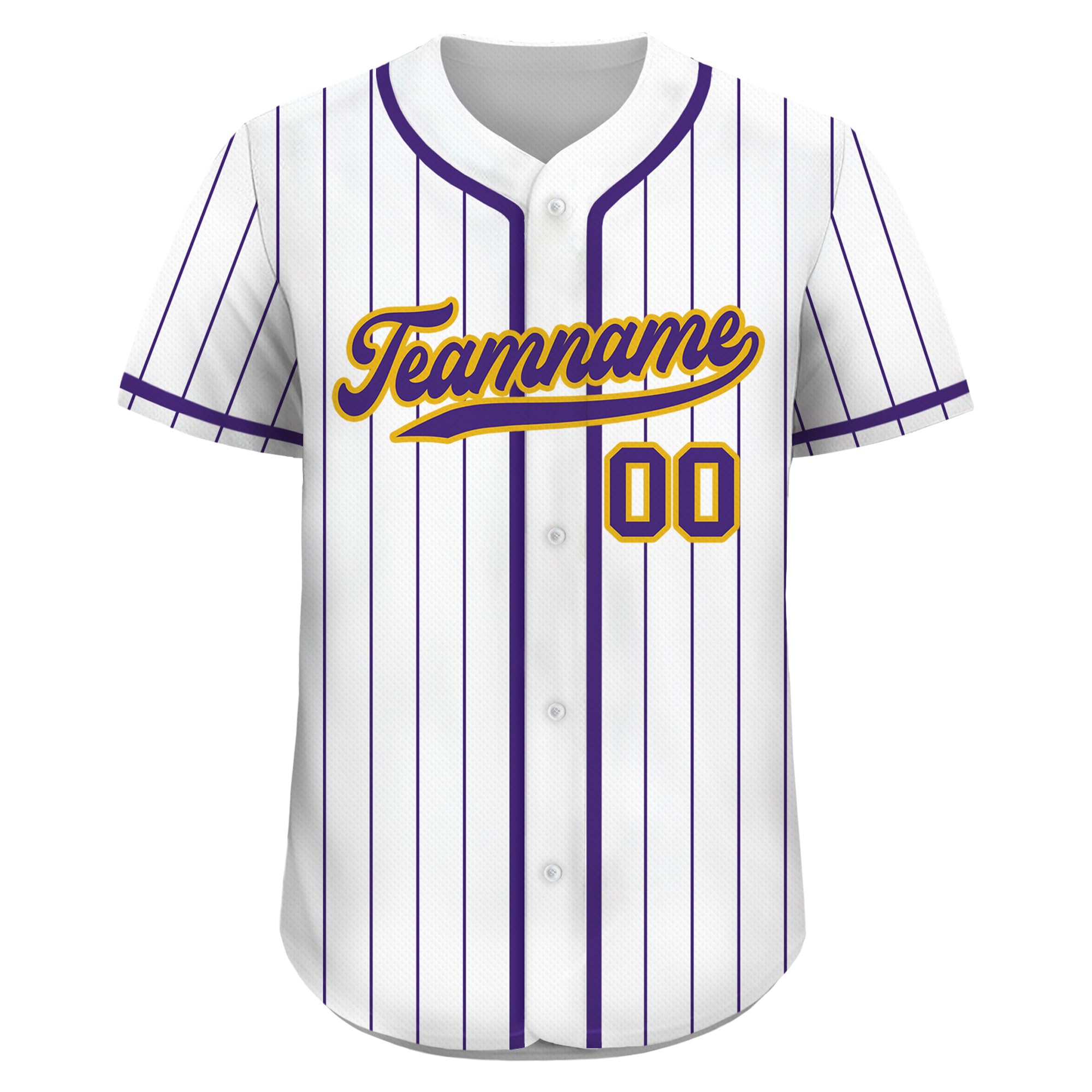 Custom Pinstripe Baseball Jersey with Teamname Name Number for Men Women Youth D7