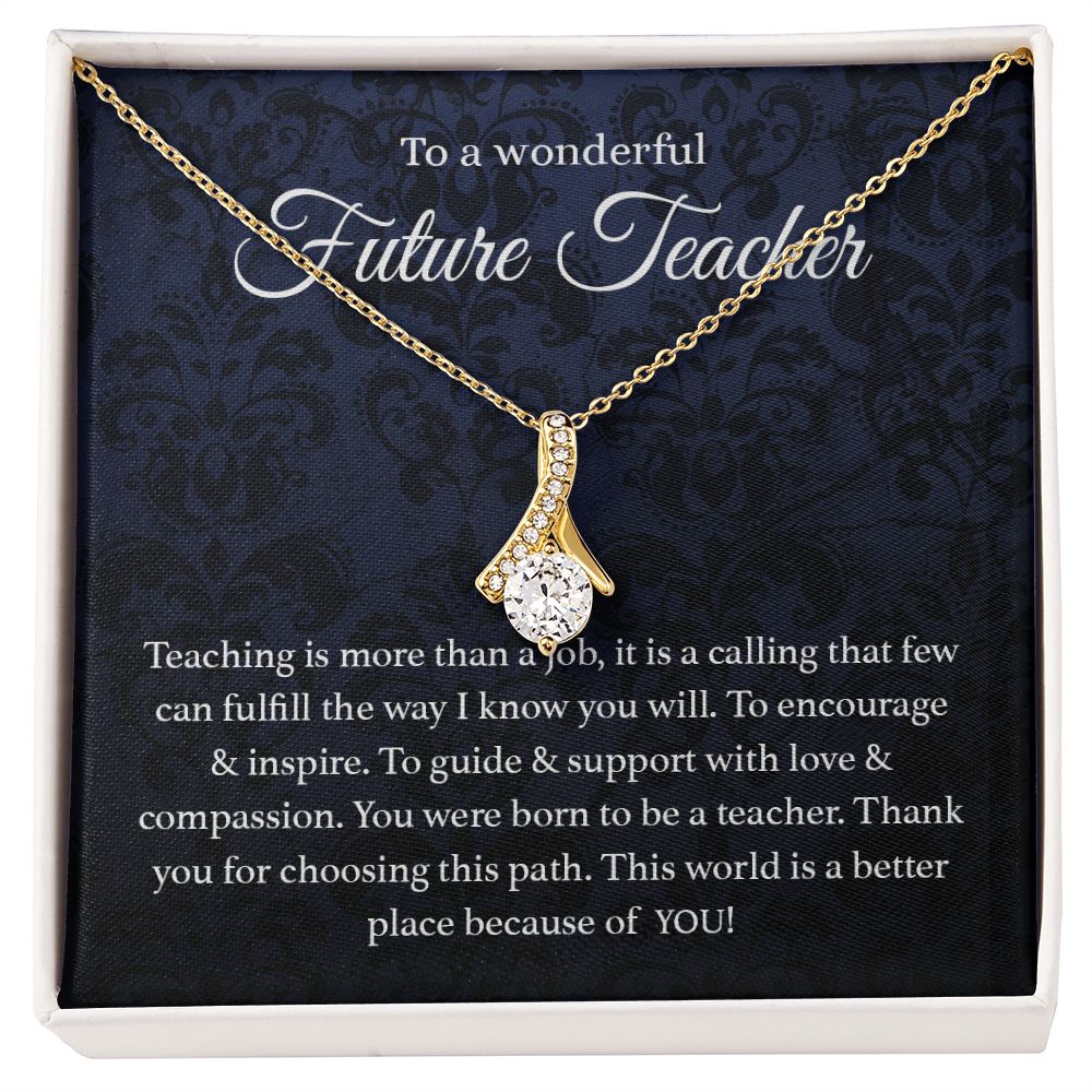 B0BHTQ419V - Future Teacher -  Alluring Beauty necklace