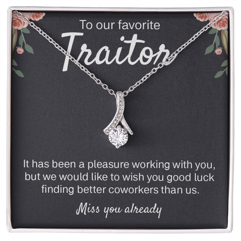 Alluring Beauty necklace - B0BGGV36MR - Traitor