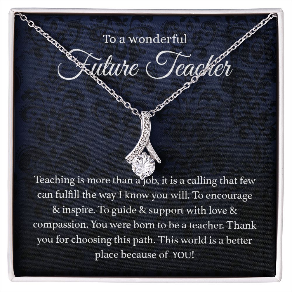 B0BHTQ419V - Future Teacher -  Alluring Beauty necklace