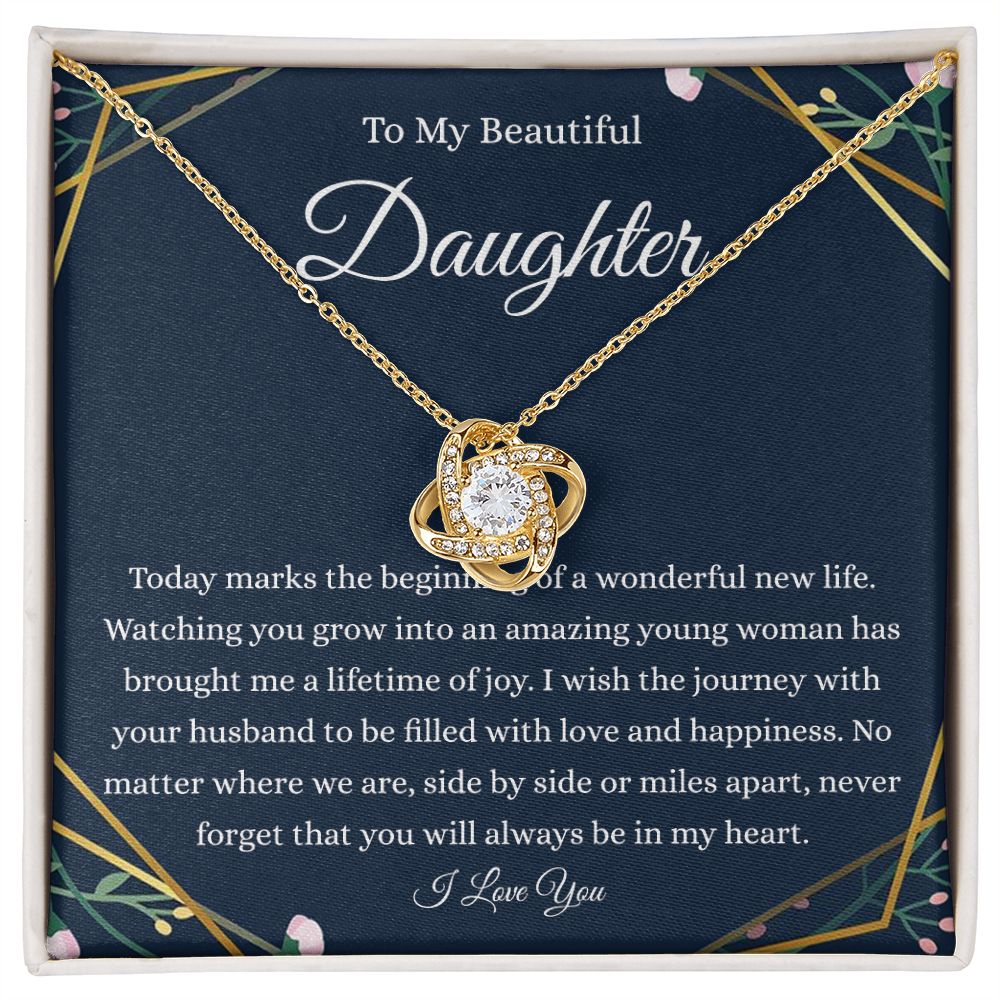 B0BHTV37BW - Daughter - Love Knot Necklace