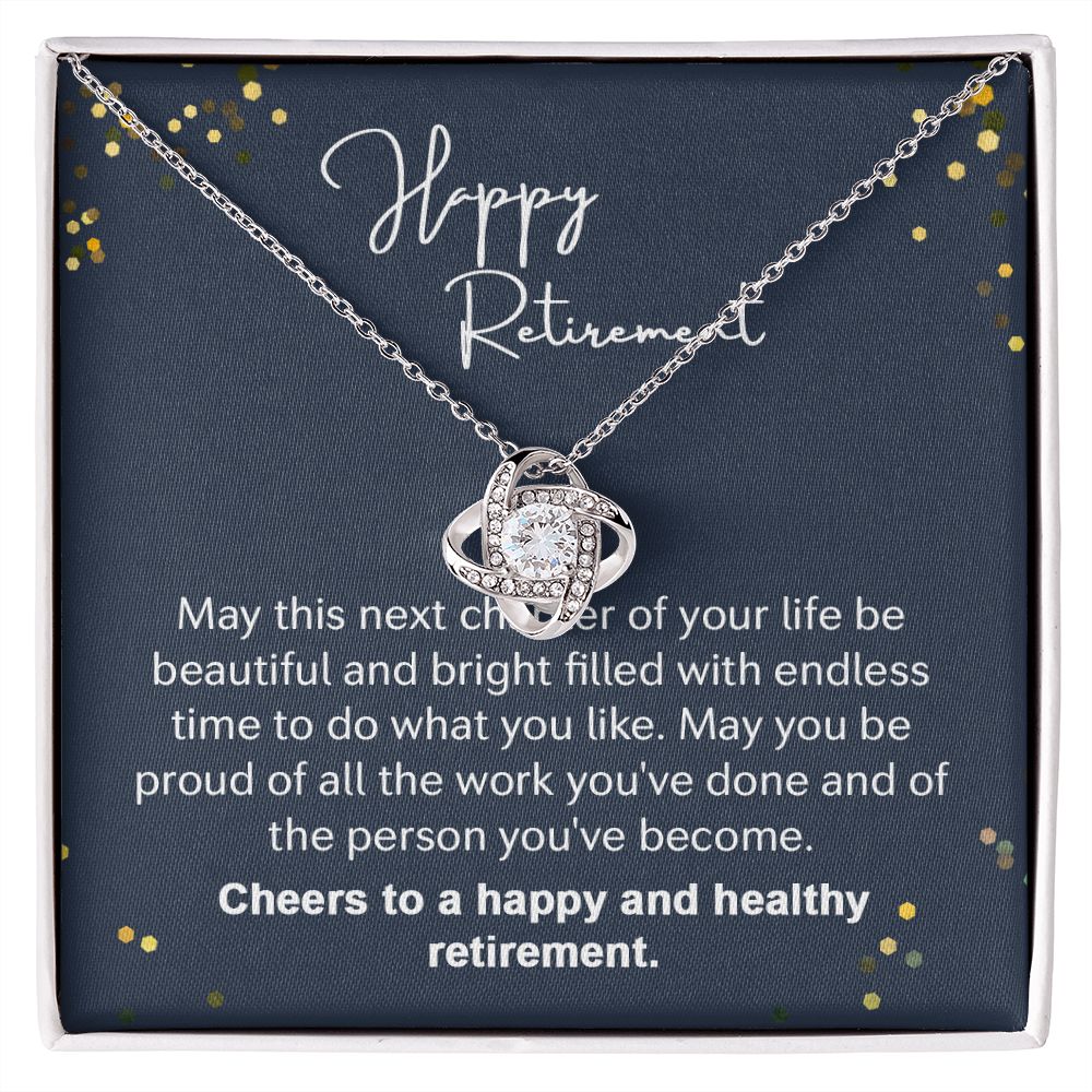 Happy retirement - Love Knot - B0BHPSFWM5