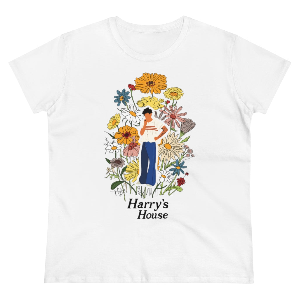 Harry House Shirt New Album for Fan of Music - Women's Midweight Cotton Tee - B0B8ZHK6KB