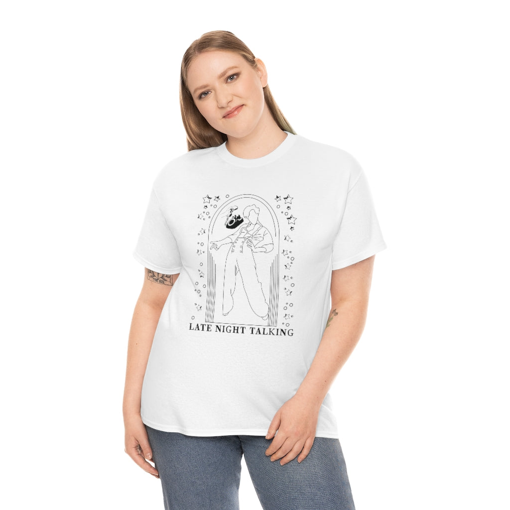 Harry's Late Night Talking - Unisex Heavy Cotton Tee - B0B9RF7LX3
