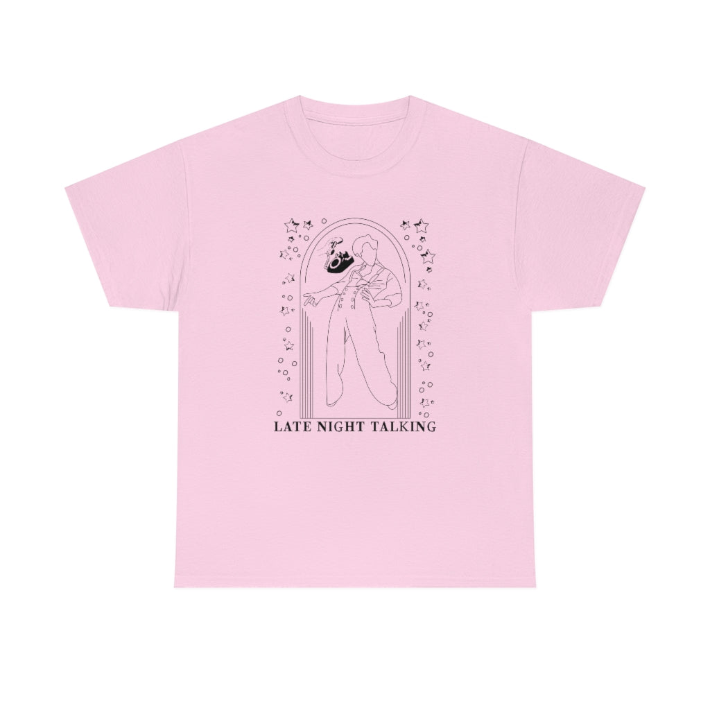 Harry's Late Night Talking - Unisex Heavy Cotton Tee - B0B9RF7LX3