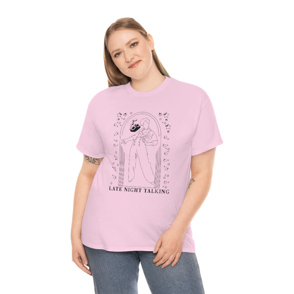 Harry's Late Night Talking - Unisex Heavy Cotton Tee - B0B9RF7LX3