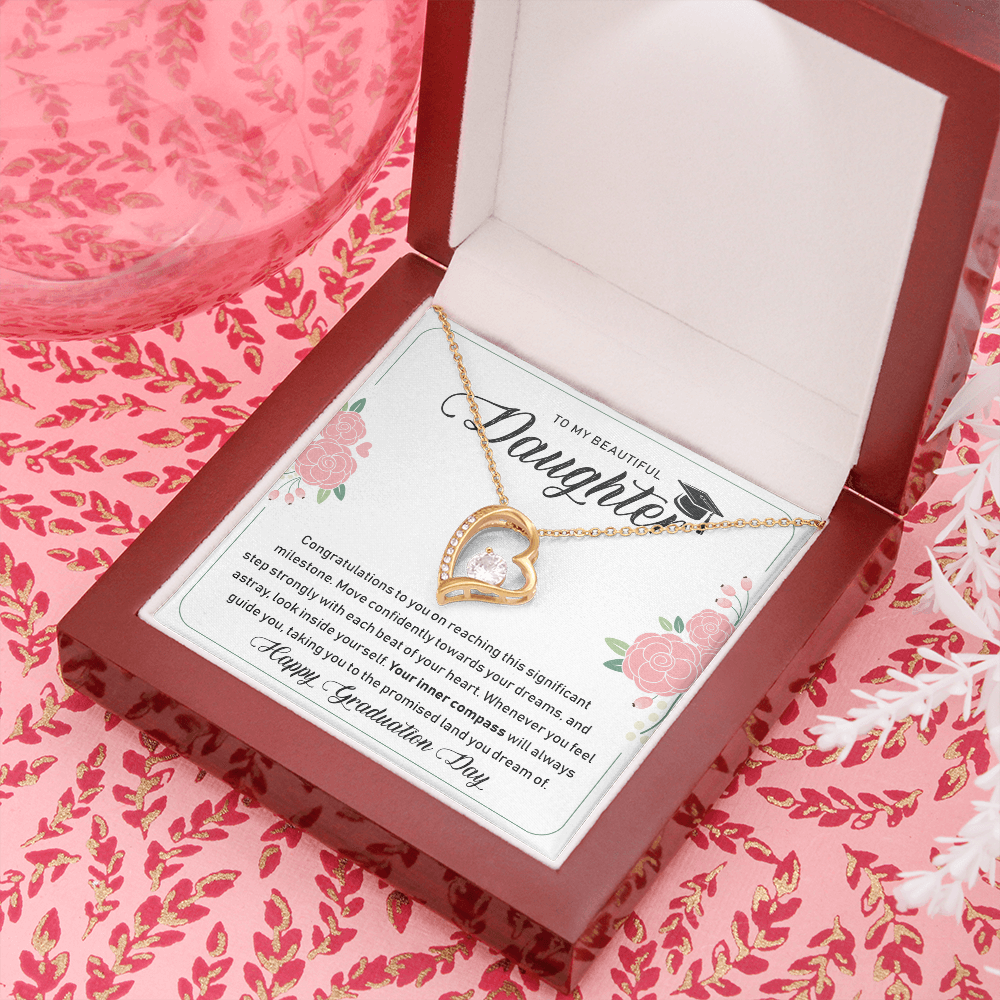 A Special Gift For Your Daughter on Graduation Day  - Forever Love Necklace - Free Shipping