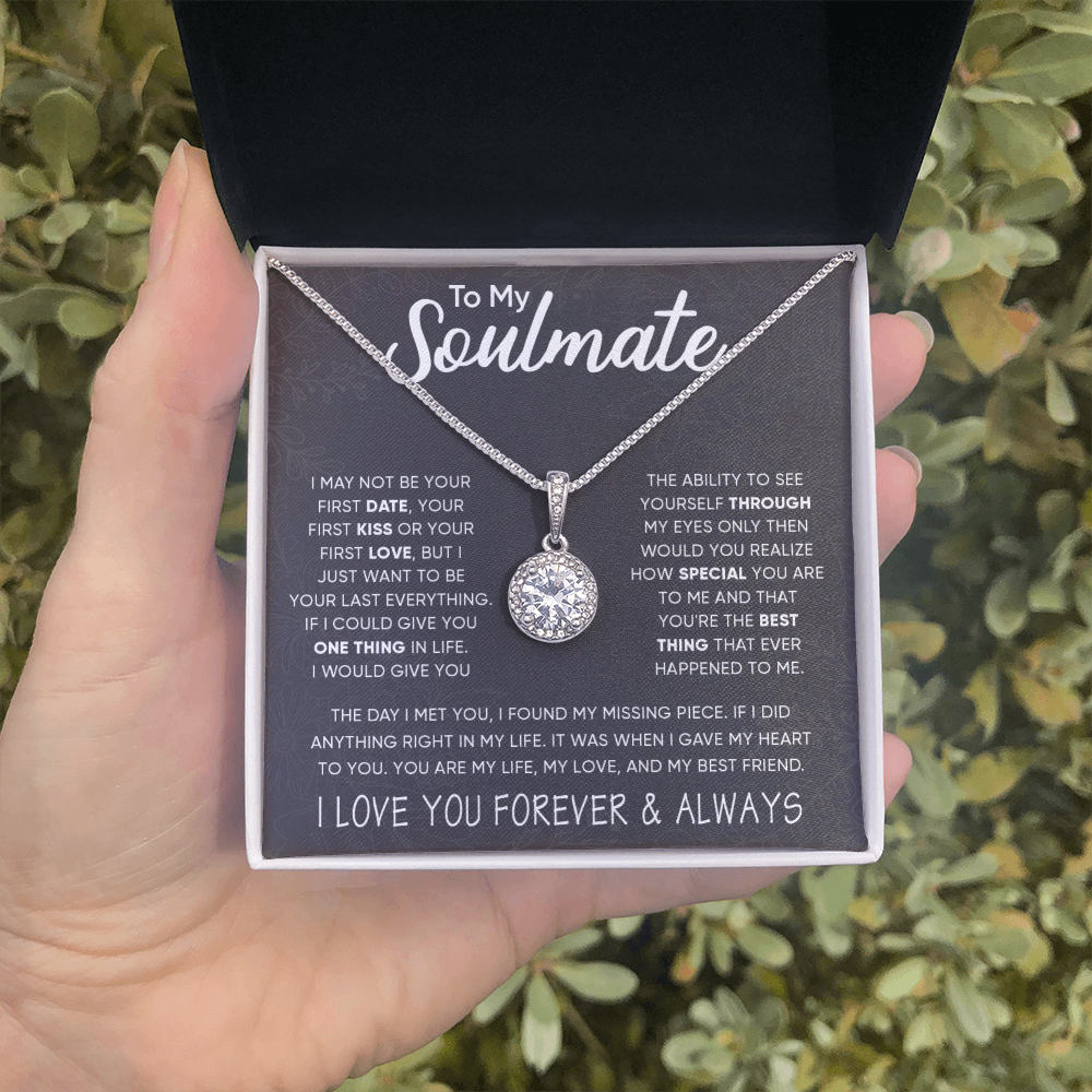 To My Soulmate From Husband Boyfriend - Eternal Hope Necklace