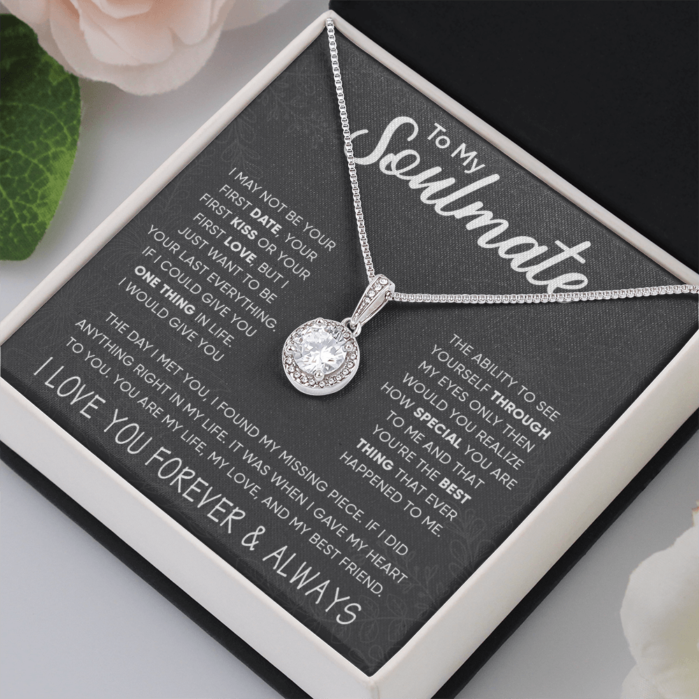 To My Soulmate From Husband Boyfriend - Eternal Hope Necklace