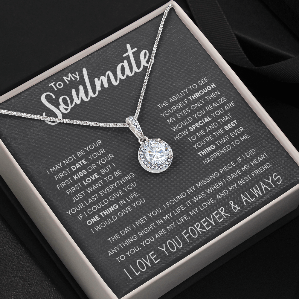 To My Soulmate From Husband Boyfriend - Eternal Hope Necklace