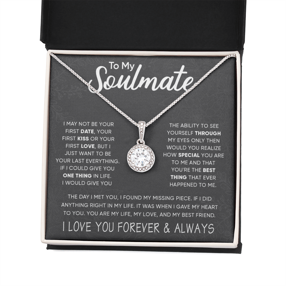To My Soulmate From Husband Boyfriend - Eternal Hope Necklace