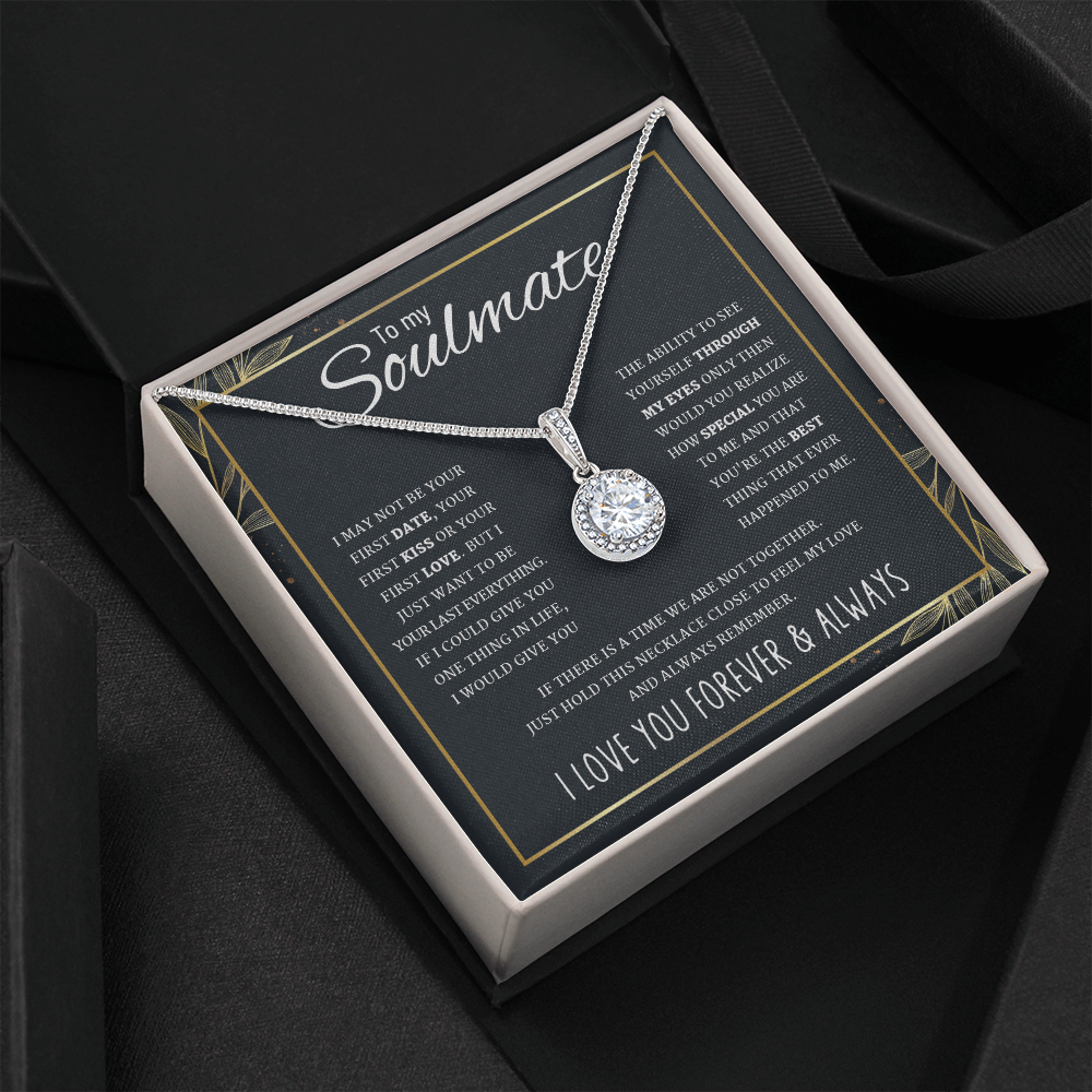 To My Soulmate From Boyfriend Husband - Eternal Hope Necklace