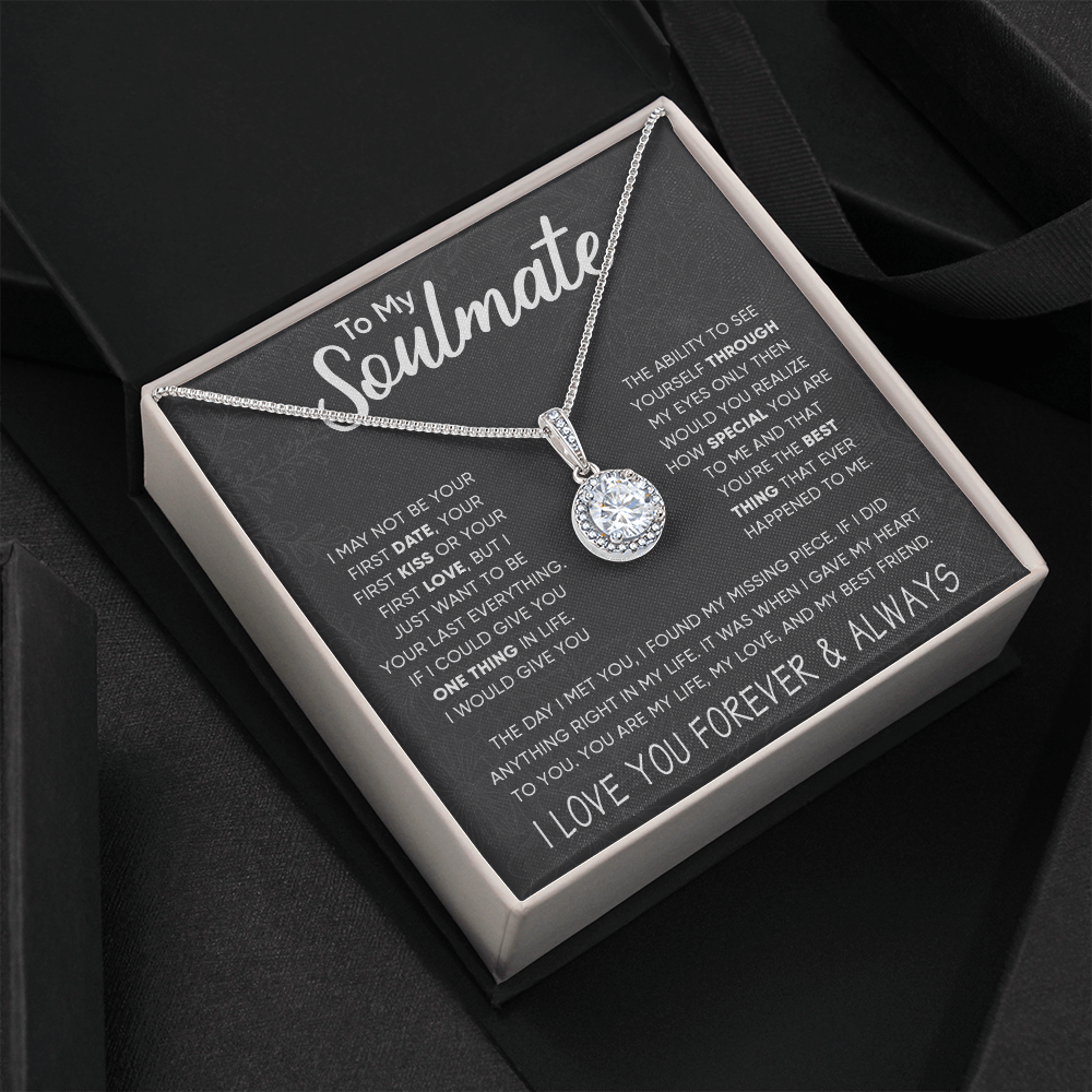 To My Soulmate From Husband Boyfriend - Eternal Hope Necklace