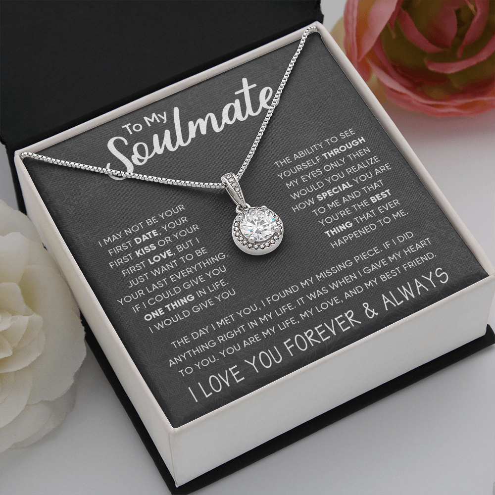 To My Soulmate From Husband Boyfriend - Eternal Hope Necklace