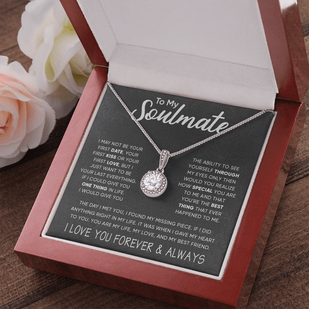 To My Soulmate From Husband Boyfriend - Eternal Hope Necklace