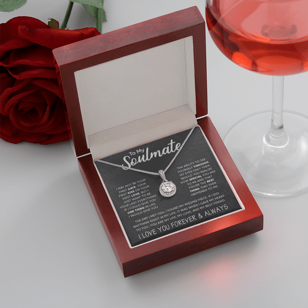 To My Soulmate From Husband Boyfriend - Eternal Hope Necklace