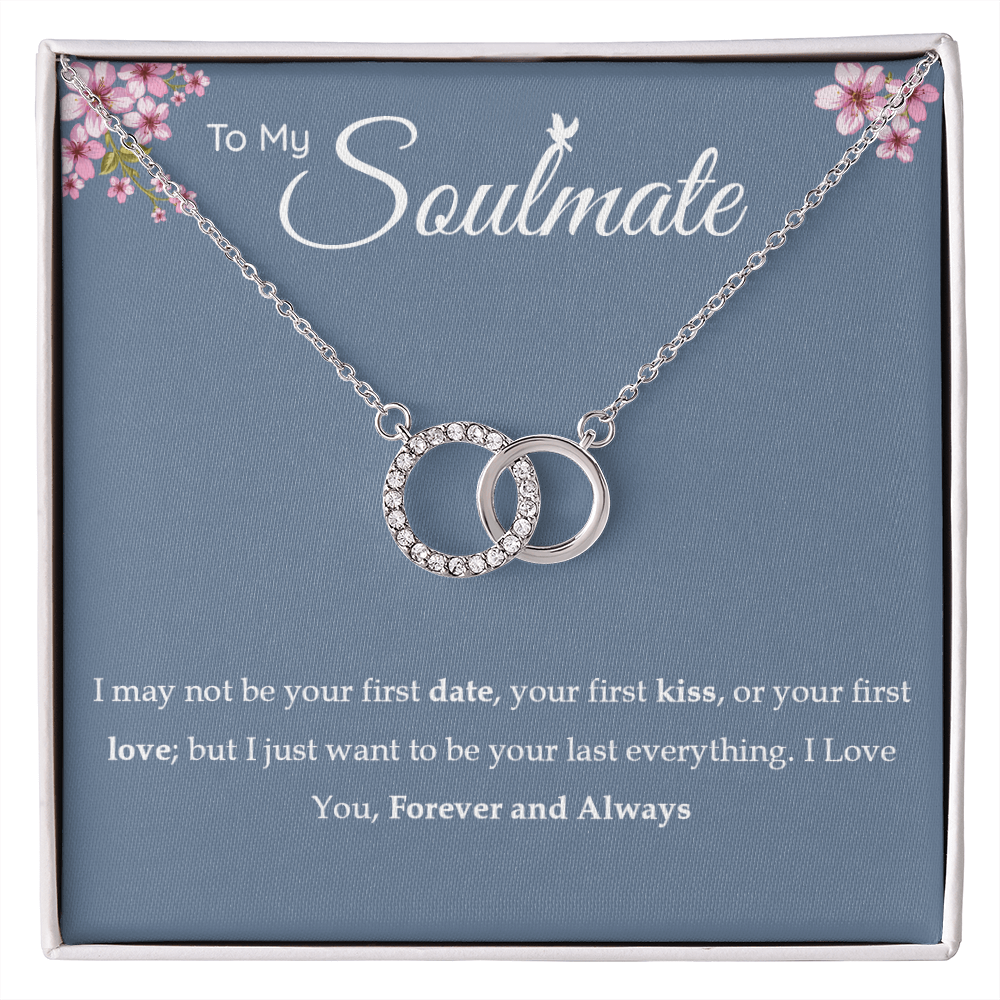 Couples Gifts Necklace To My Soulmate - Perfect Pair Necklace