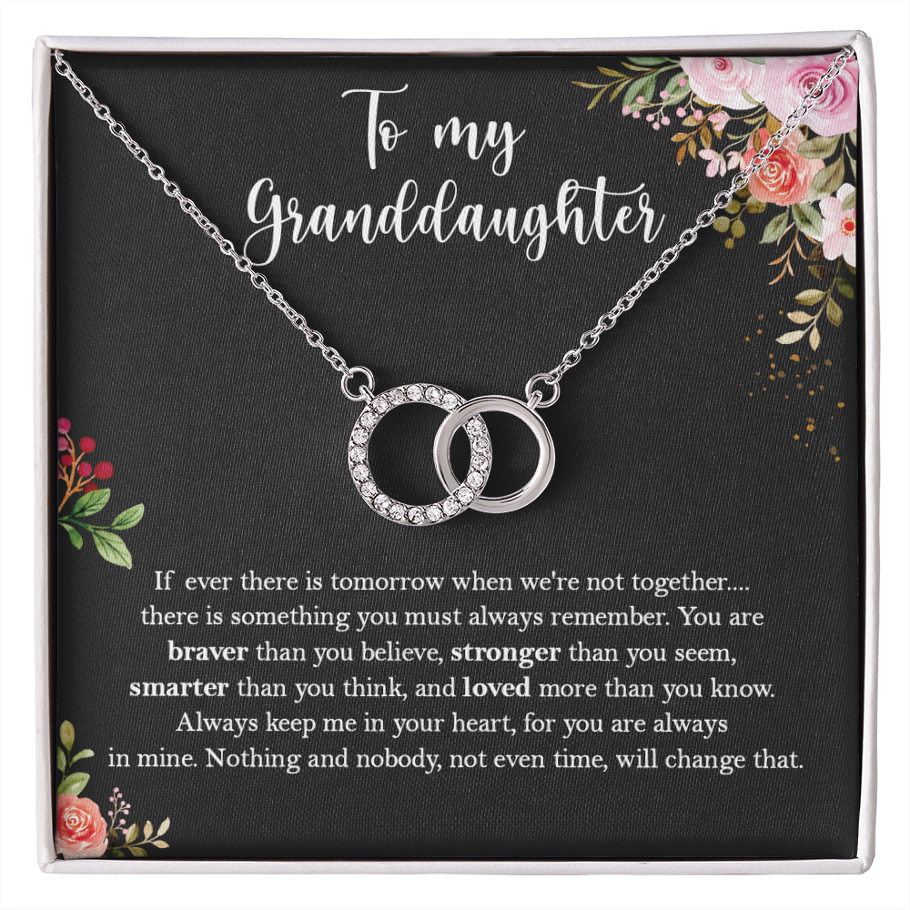 TH_To My Granddaughter - Perfect Pair Necklace