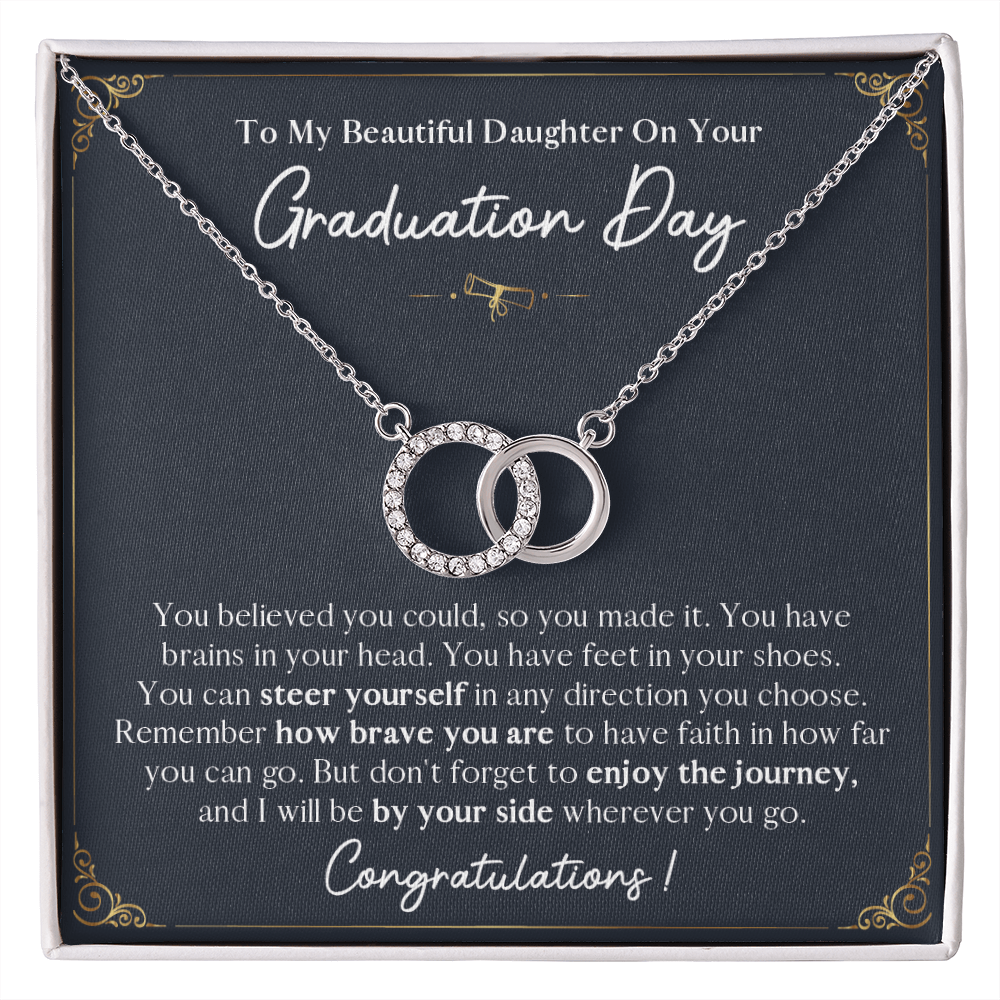 A Special Gift For Your Daughter on Graduation Day - Perfect Pair Necklace - Free Shipping