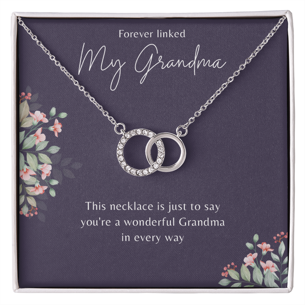 To My Grandma From Granddaughter - Perfect Pair Necklace