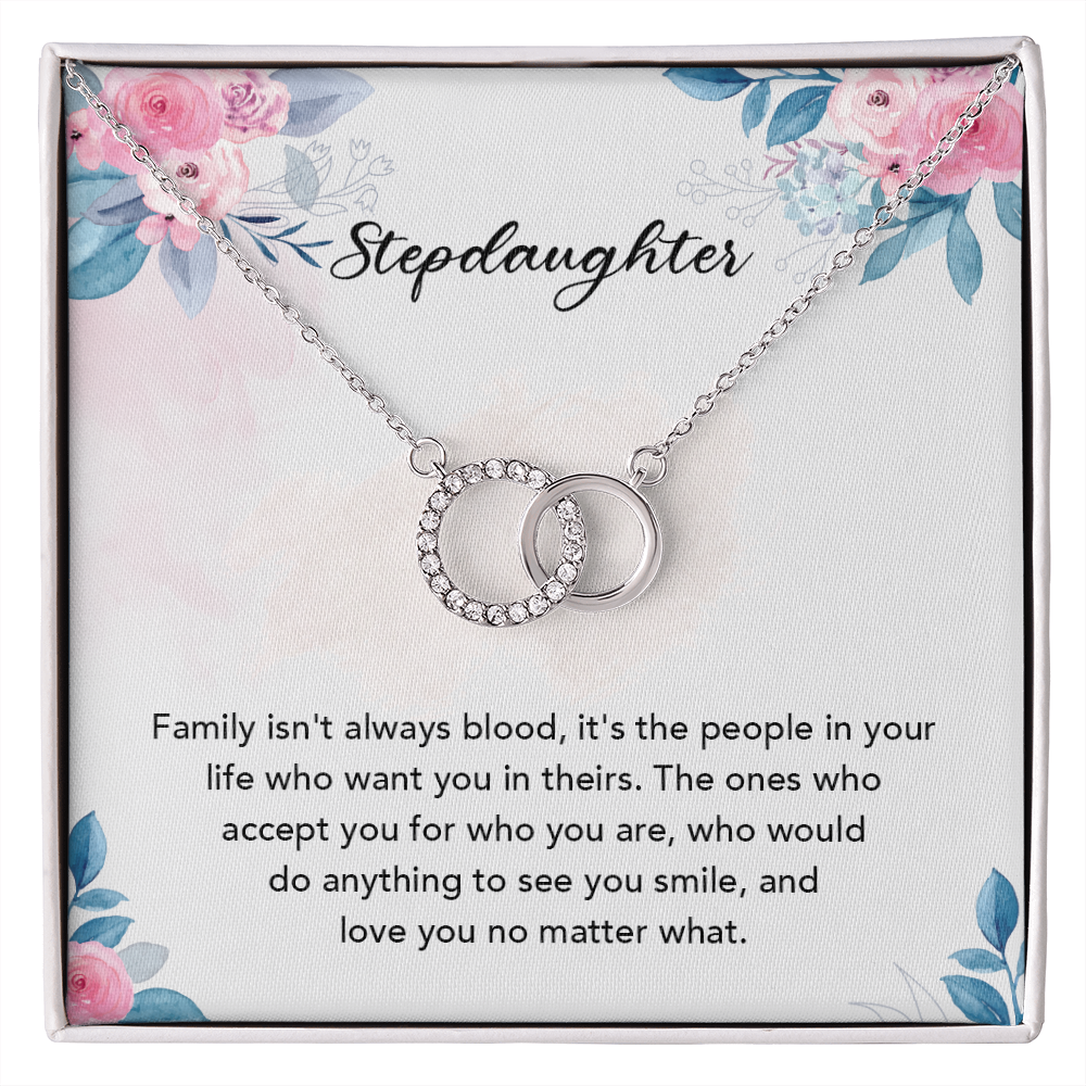 Bonus Daughter Gifts From Stepmom - Perfect Pair Necklace