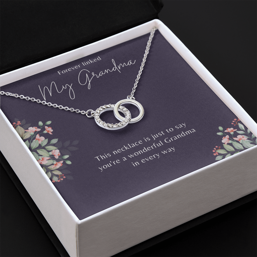 To My Grandma From Granddaughter - Perfect Pair Necklace