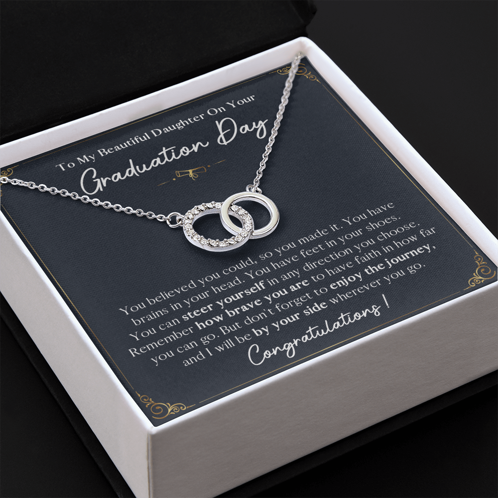 A Special Gift For Your Daughter on Graduation Day - Perfect Pair Necklace - Free Shipping