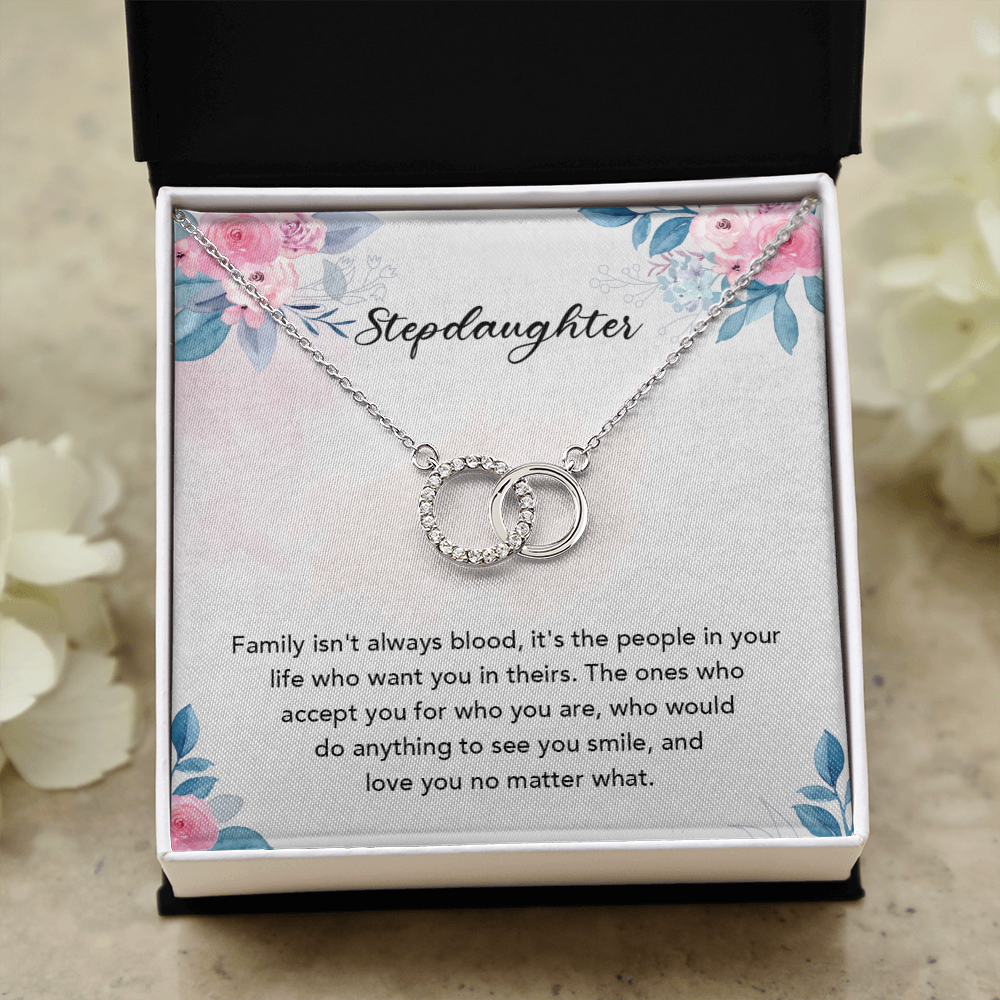 Bonus Daughter Gifts From Stepmom - Perfect Pair Necklace