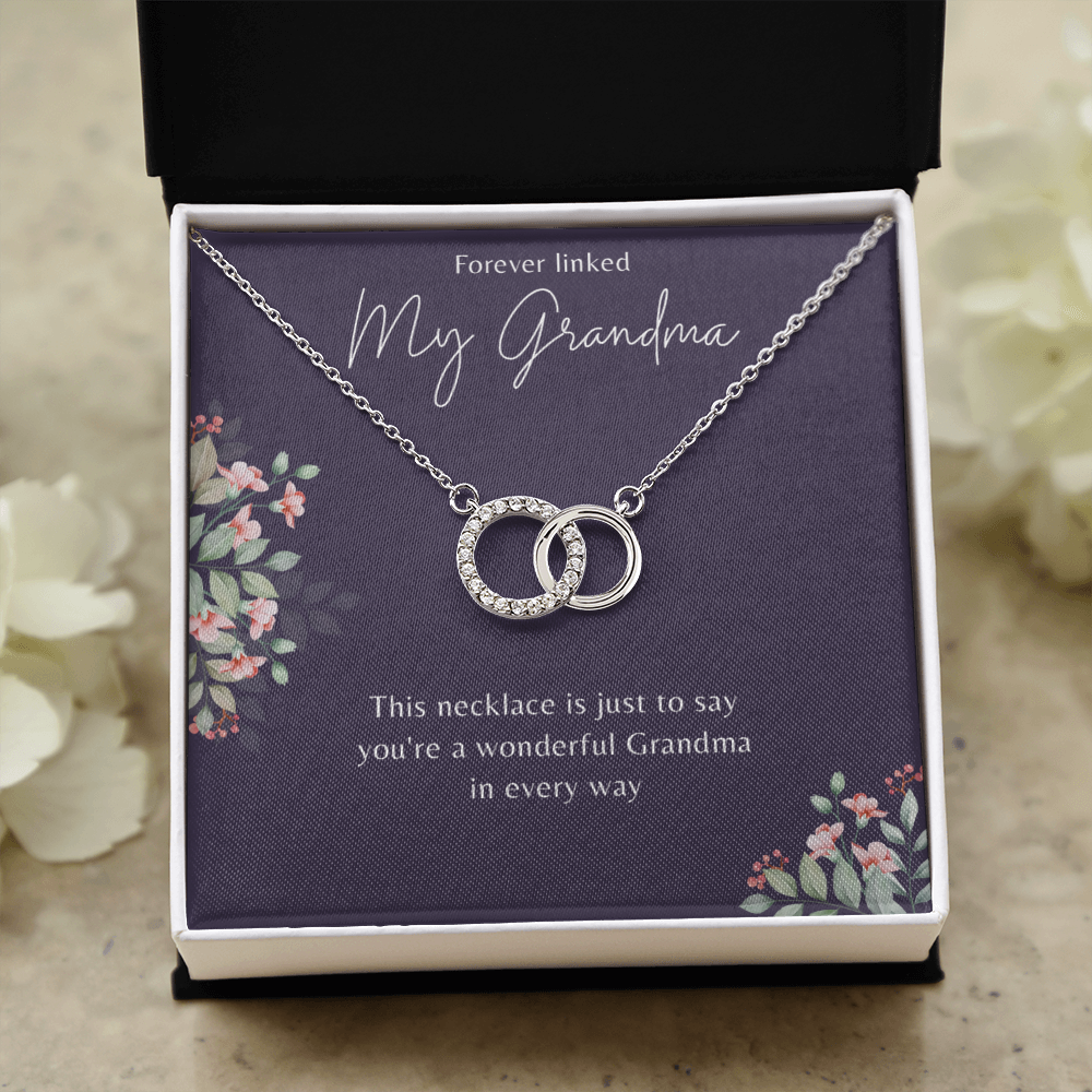 To My Grandma From Granddaughter - Perfect Pair Necklace