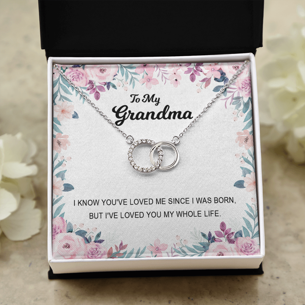 To My Grandma From Granddaughter - Perfect Pair Necklace