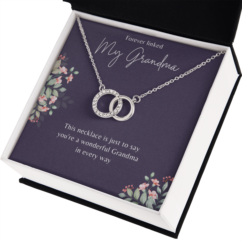 To My Grandma From Granddaughter - Perfect Pair Necklace