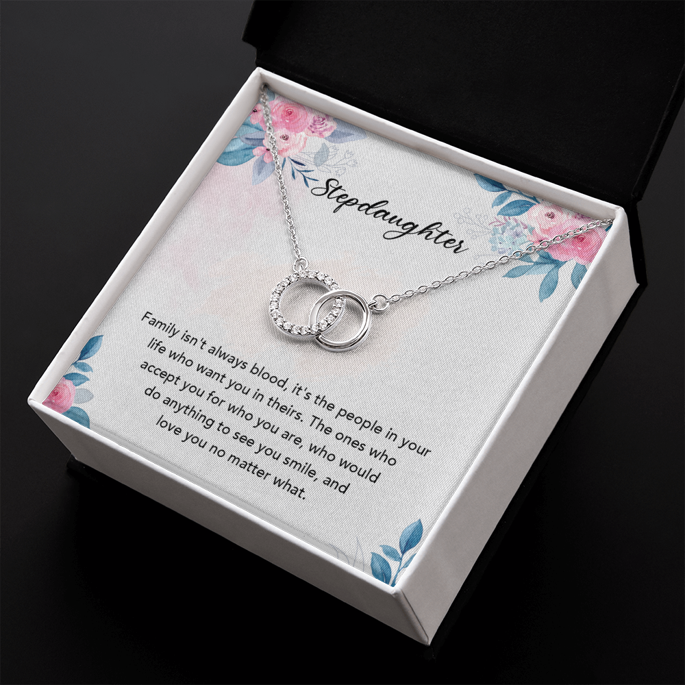 Bonus Daughter Gifts From Stepmom - Perfect Pair Necklace