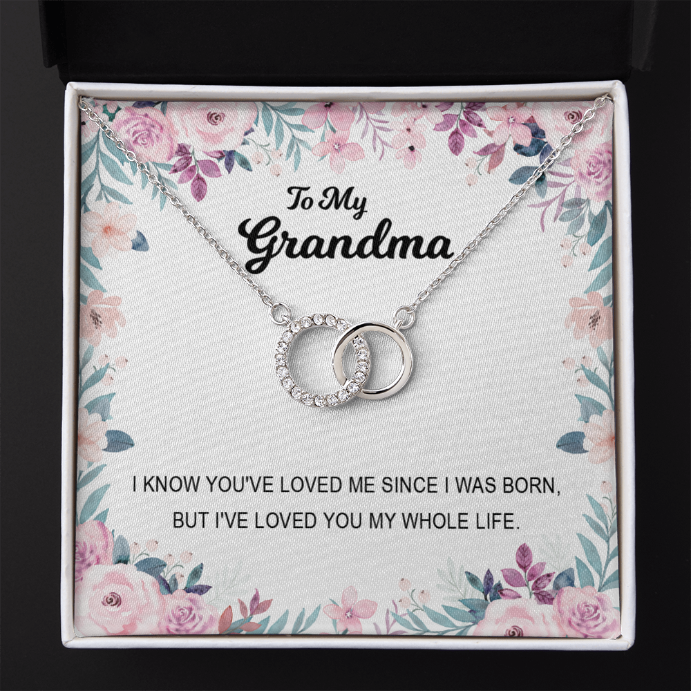 To My Grandma From Granddaughter - Perfect Pair Necklace