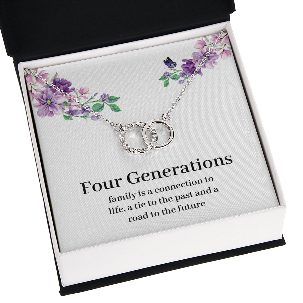 Generations Necklace For Grandma Mother Granddaughter