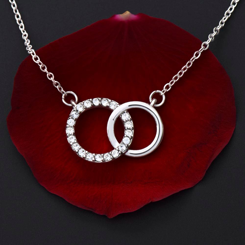To My Girlfriend - Perfect Pair Necklace