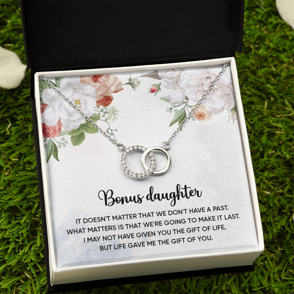 Bonus Daughter Gifts From Stepmom - Perfect Pair Necklace