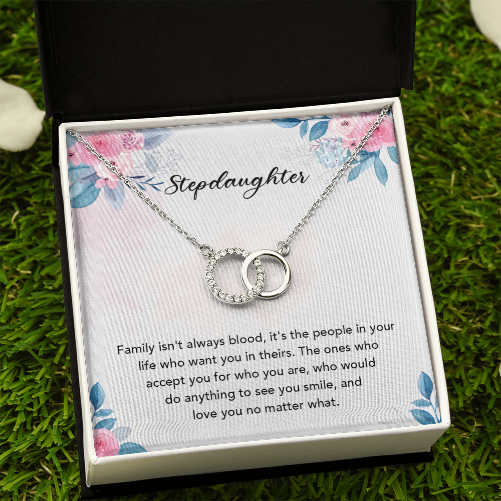 Bonus Daughter Gifts From Stepmom - Perfect Pair Necklace