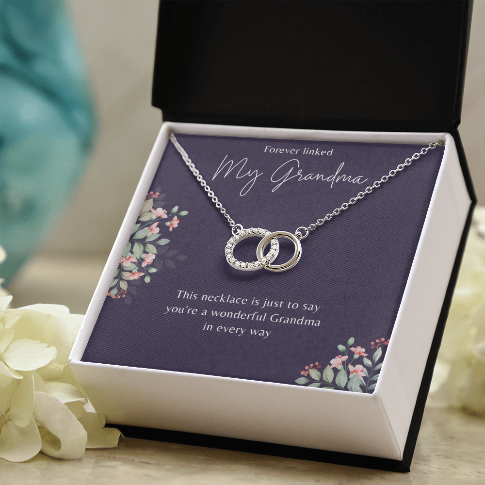 To My Grandma From Granddaughter - Perfect Pair Necklace