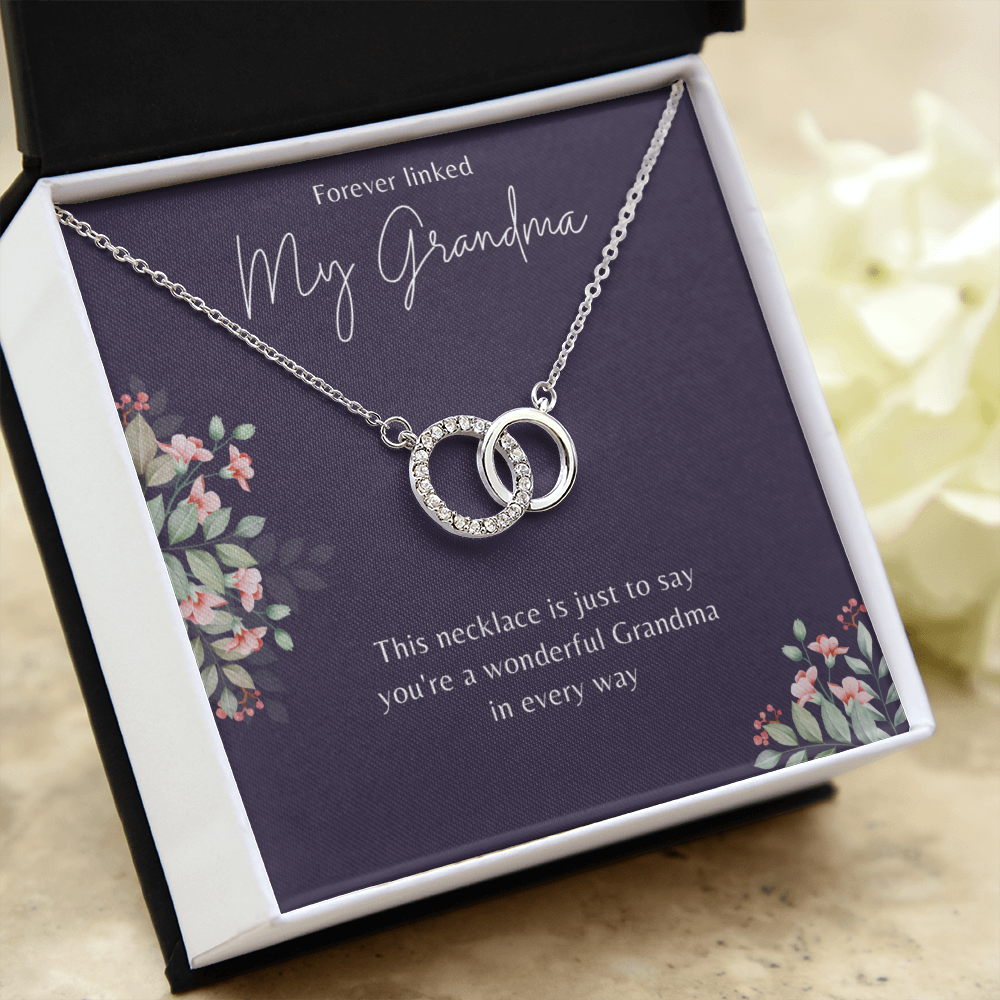 To My Grandma From Granddaughter - Perfect Pair Necklace