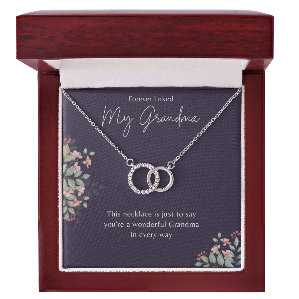 To My Grandma From Granddaughter - Perfect Pair Necklace
