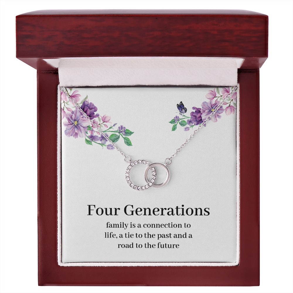 Generations Necklace For Grandma Mother Granddaughter