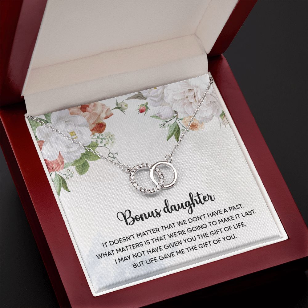 Bonus Daughter Gifts From Stepmom - Perfect Pair Necklace