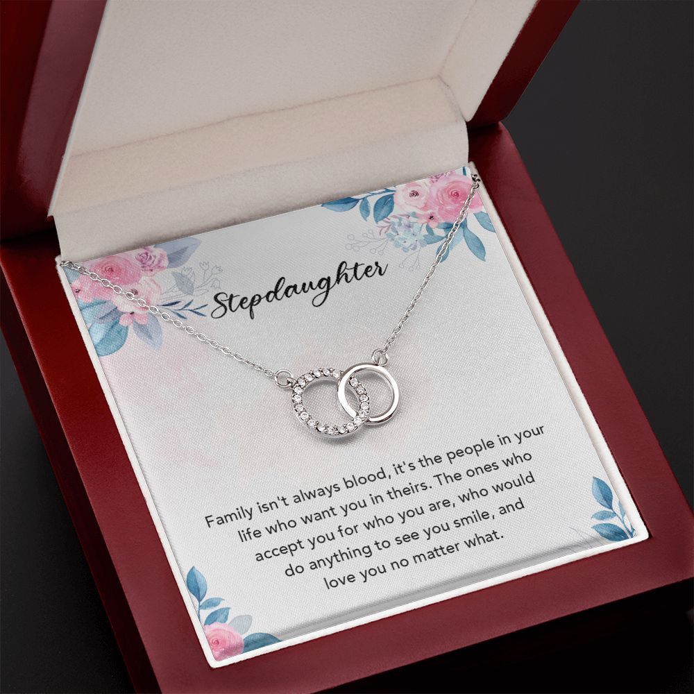 Bonus Daughter Gifts From Stepmom - Perfect Pair Necklace