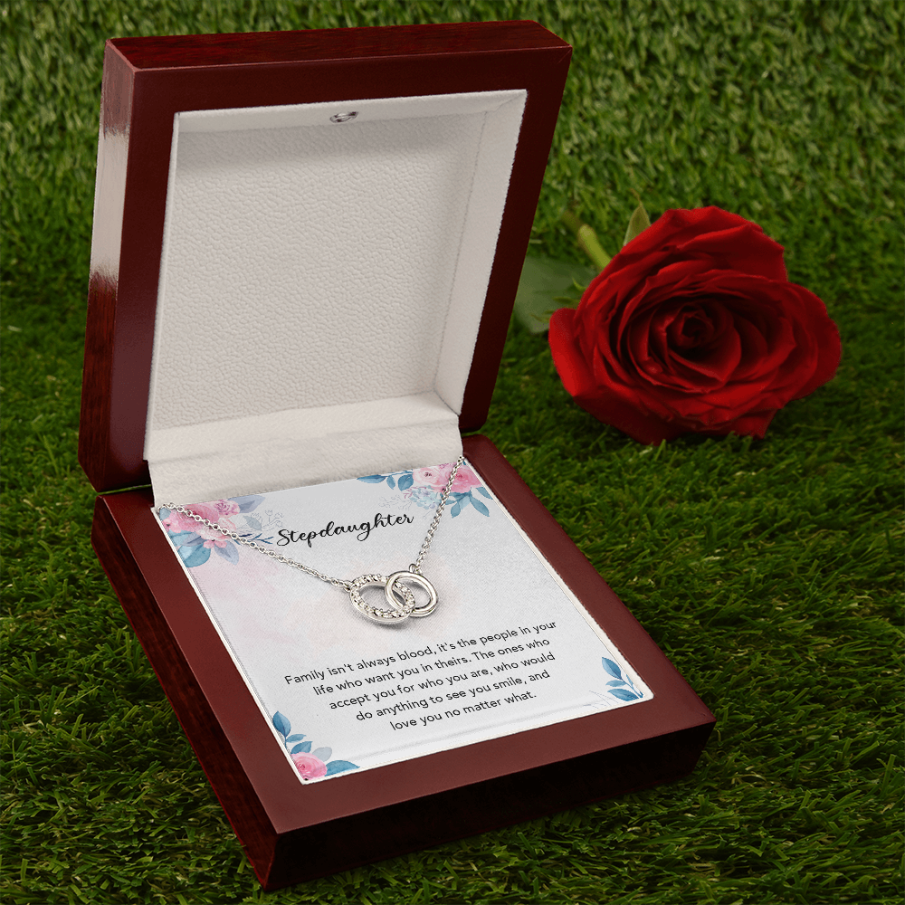 Bonus Daughter Gifts From Stepmom - Perfect Pair Necklace