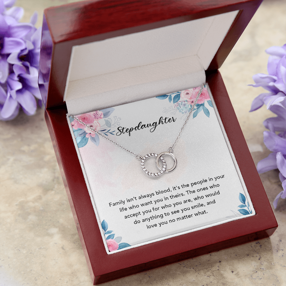 Bonus Daughter Gifts From Stepmom - Perfect Pair Necklace