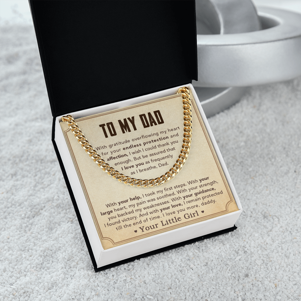 A Special Gift for Your Dad - Cuban Link Chain - Free shipping