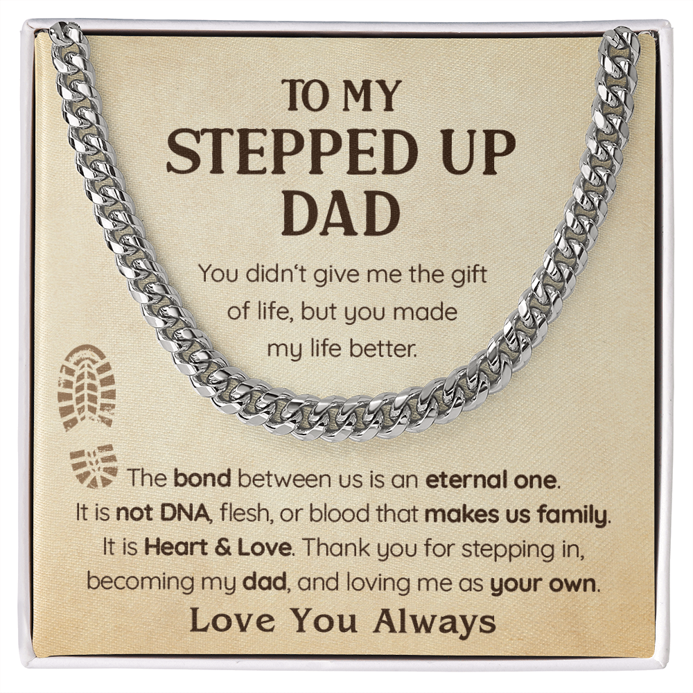 A Sepcial Gift for Your Dad - Cuban Link Chain - Free shipping