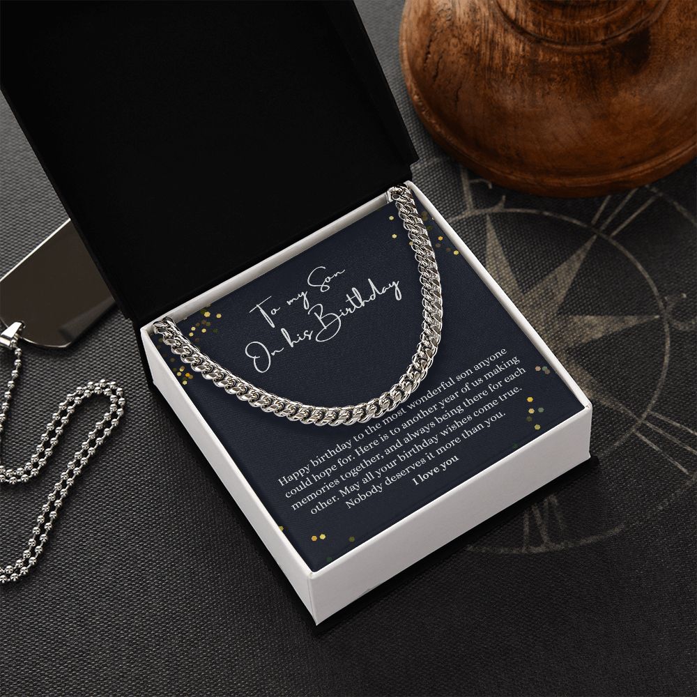 To My Son - Cuban Link - B0BHPSPGL4