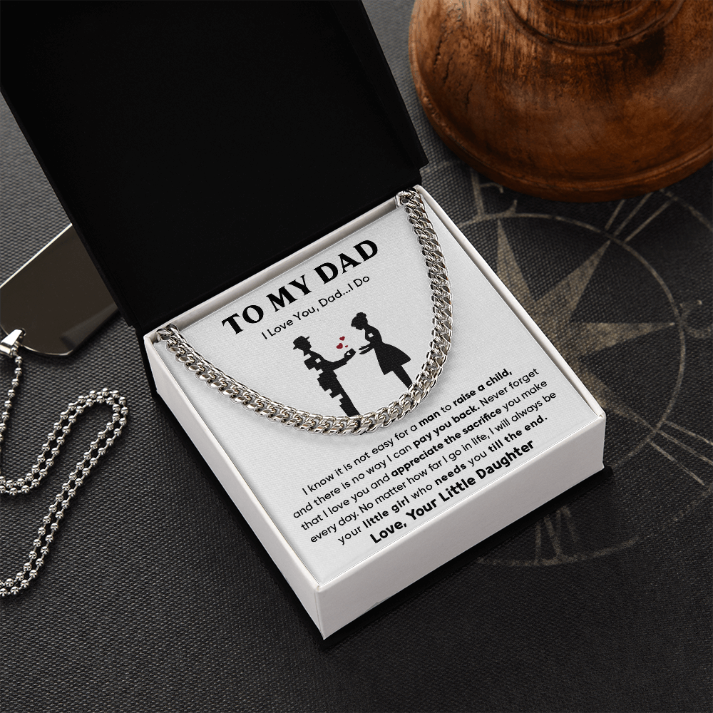 A Sepcial Gift for Your Dad - Cuban Link Chain - Free shipping
