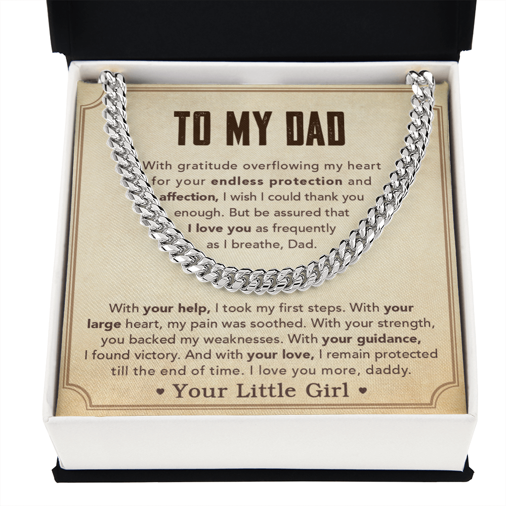 A Special Gift for Your Dad - Cuban Link Chain - Free shipping